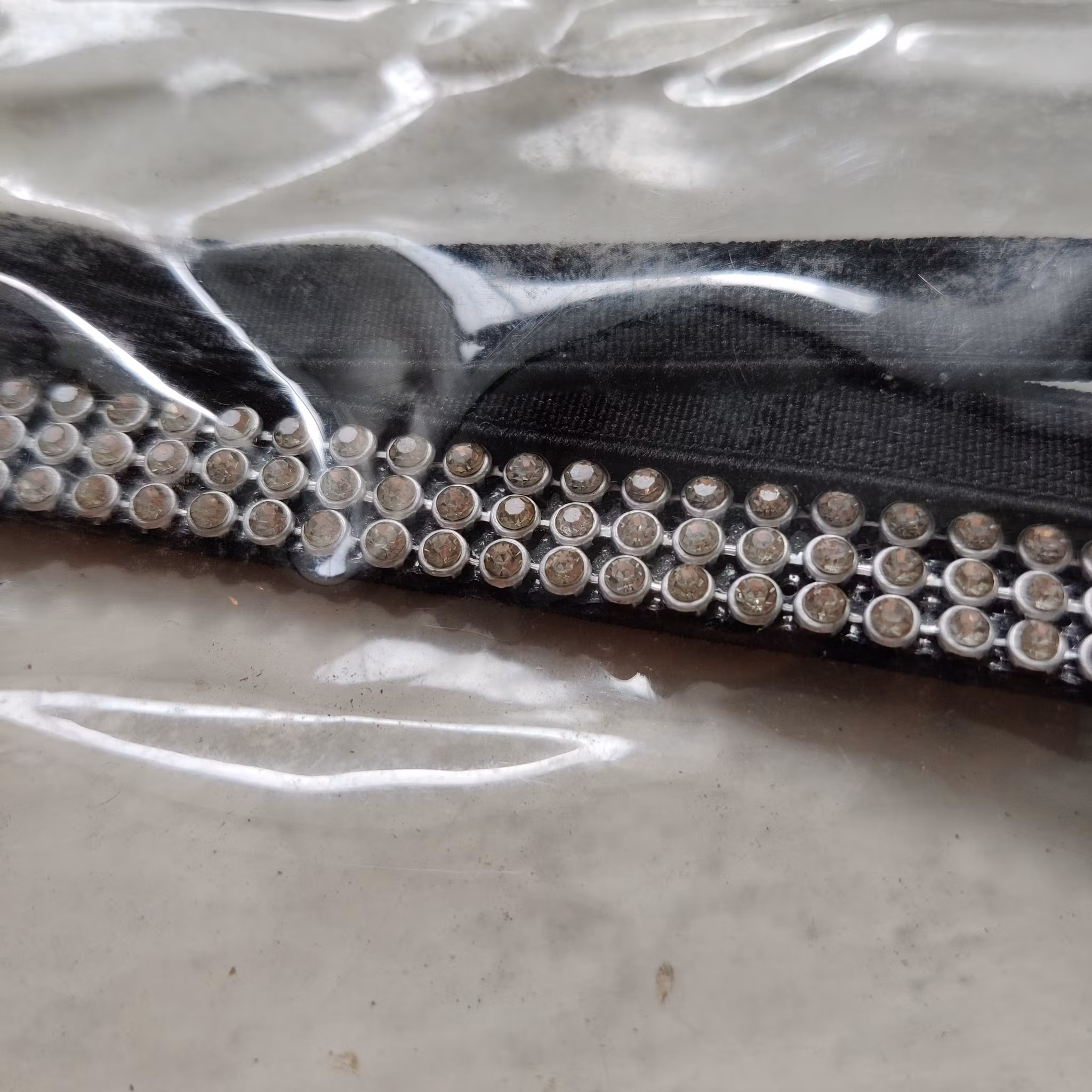 Sadeldekoration bling