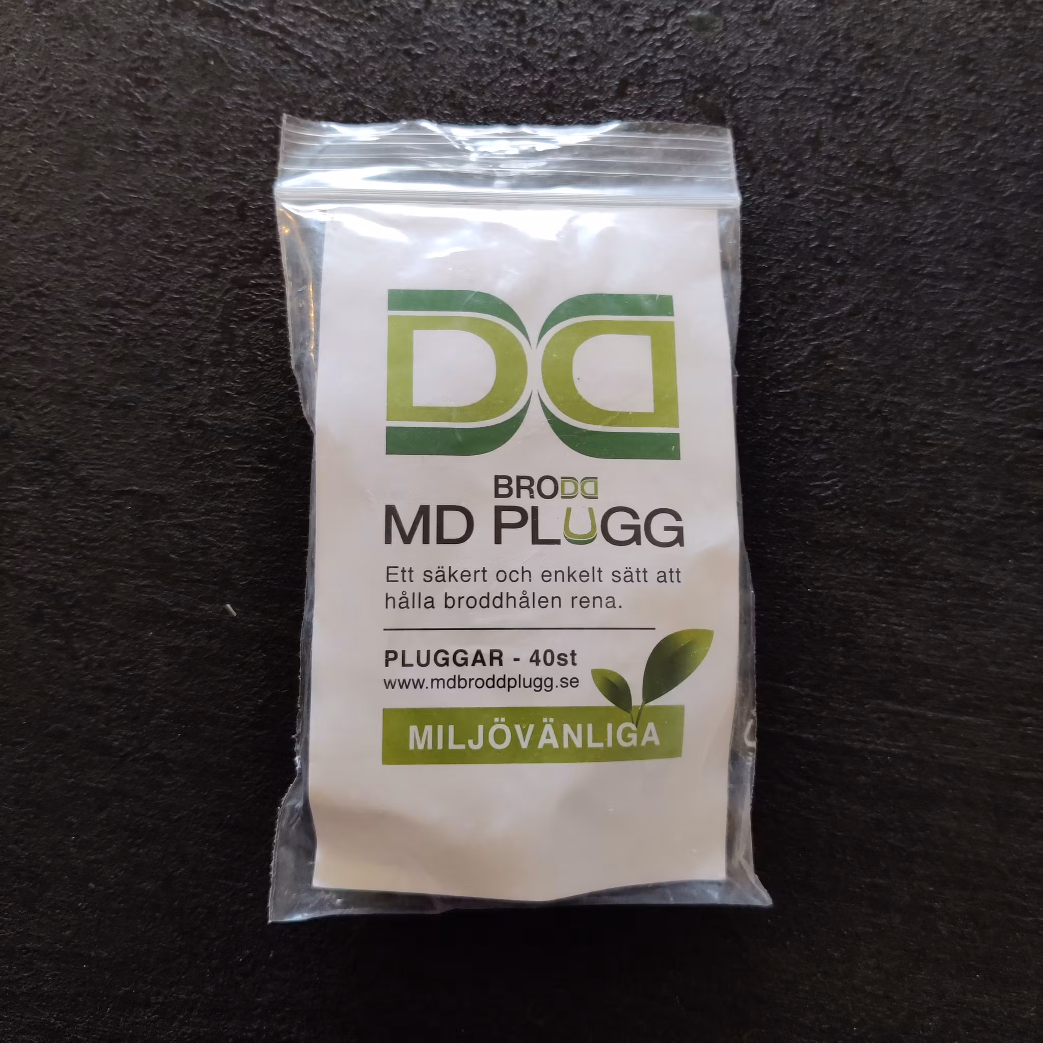Broddplugg 40 st MD Plugg