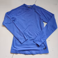 Blå långärmadt-shirt 158/164 CRW