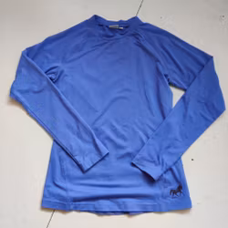 Blå långärmadt-shirt 158/164 CRW