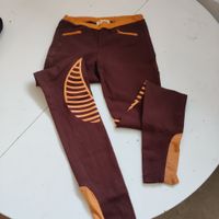 Bruna ridtights med knägrip 170/176 Starlight