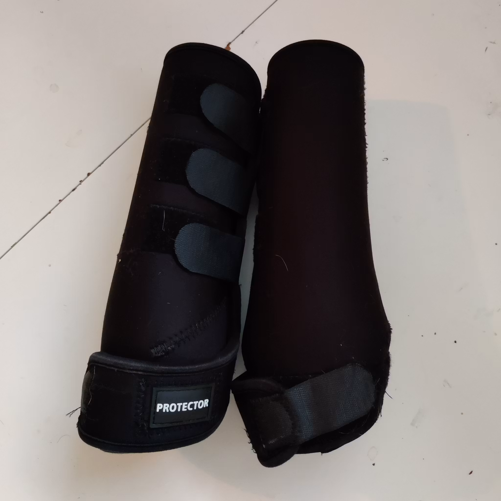 Svarta arbetsdamasker Protector LARGE