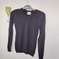 Tunn stickad tröja strl S/M