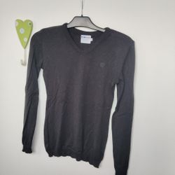 Tunn stickad tröja strl S/M