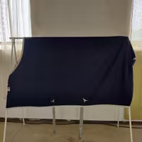 Blått svett-täcke 155 cm Amigo Jersey Cooler