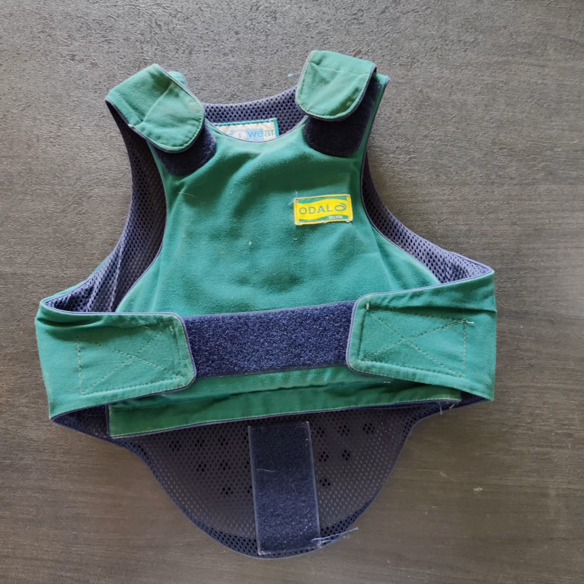 Grön säkerhetsväst Child small Airowear