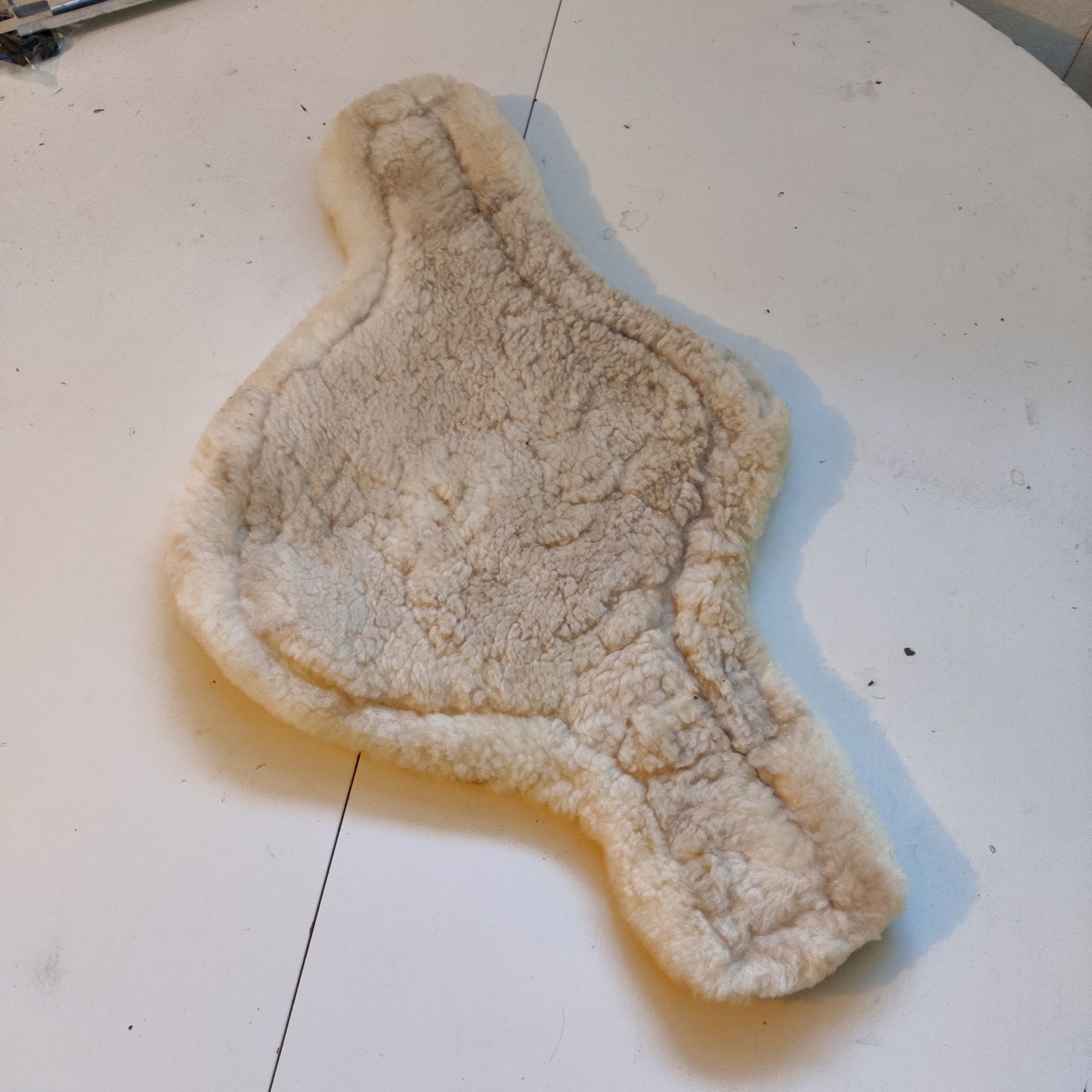 Fårskinn till magplatta Genuine Sherpa LARGE