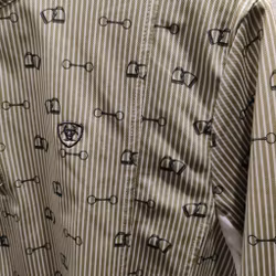 Grön långärmad topp Ariat Large