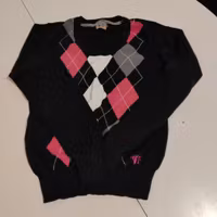 Svart stickad tröja Active Riding Wear MEDIUM