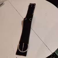 Svart westerngjord med sympatex 30 tum/75 cm