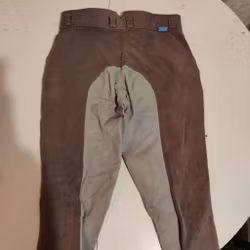 Grå helskodda ridbyxor CRW strl 44