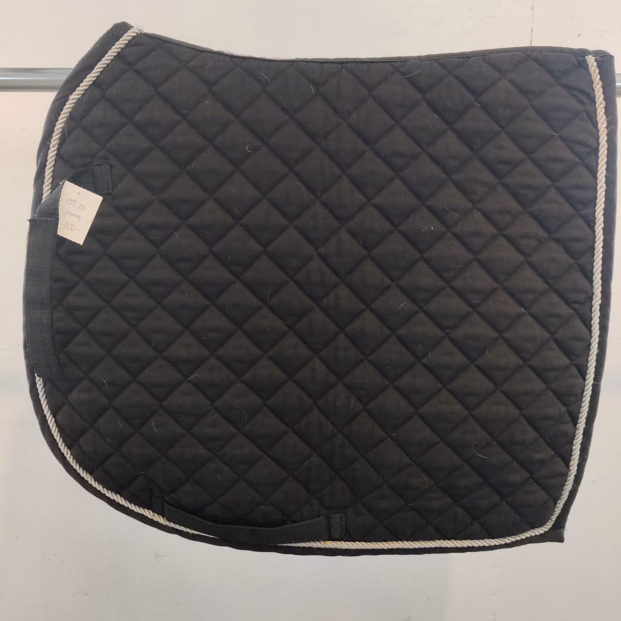 Svart dressyrschabrak Showmaster PONNY