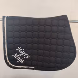 Svart schabrak med bling PONNY