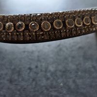 Svart pannband med bling Fairfield 40 cm