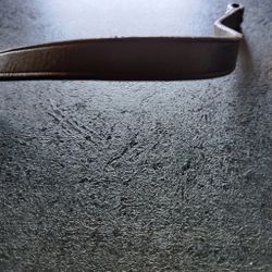 Mörkbrunt slätt pannband Claridge House 40 cm