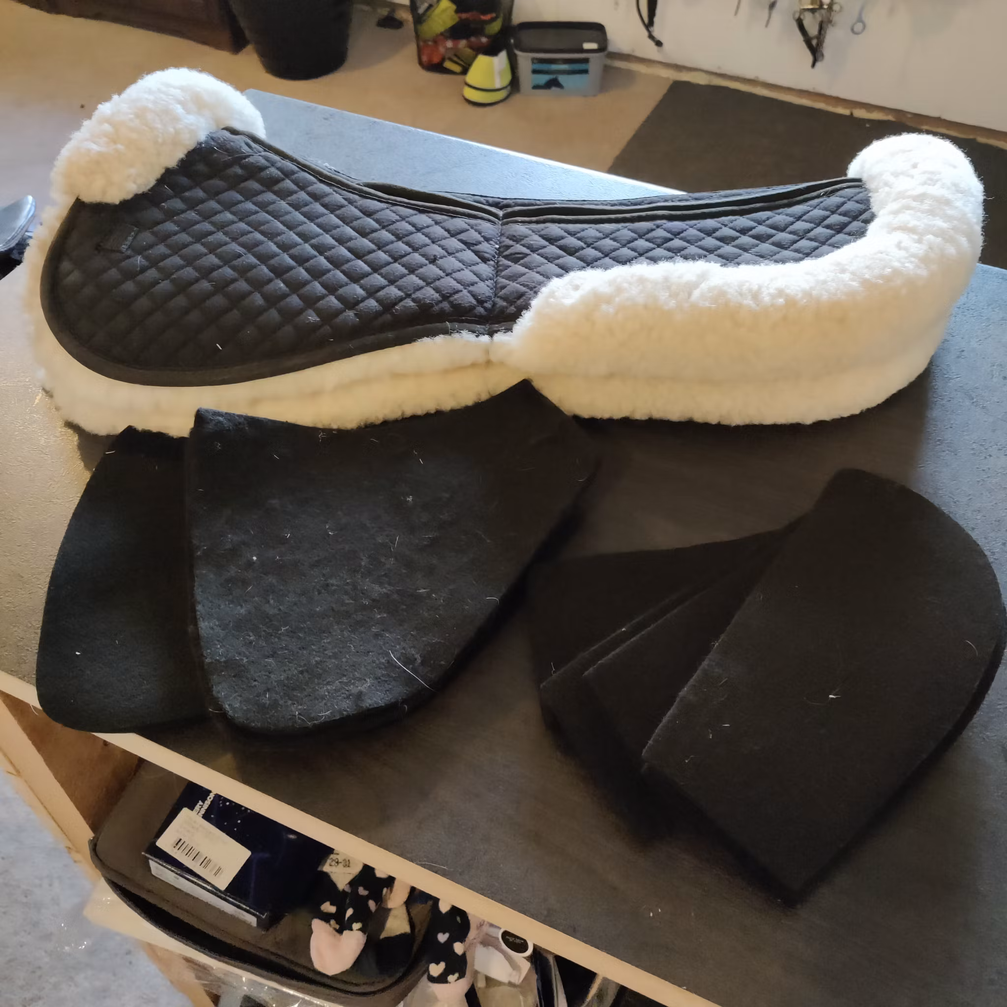135.50 Fårskinnspadd dressyr Genuine Sherpa FULL