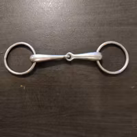 Ledat ihåligt tränsbett 13.5 cm