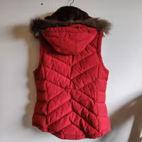 Röd dunväst Ralph Lauren MEDIUM