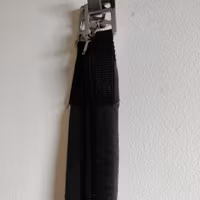 Svart tyg-gjord 100 cm