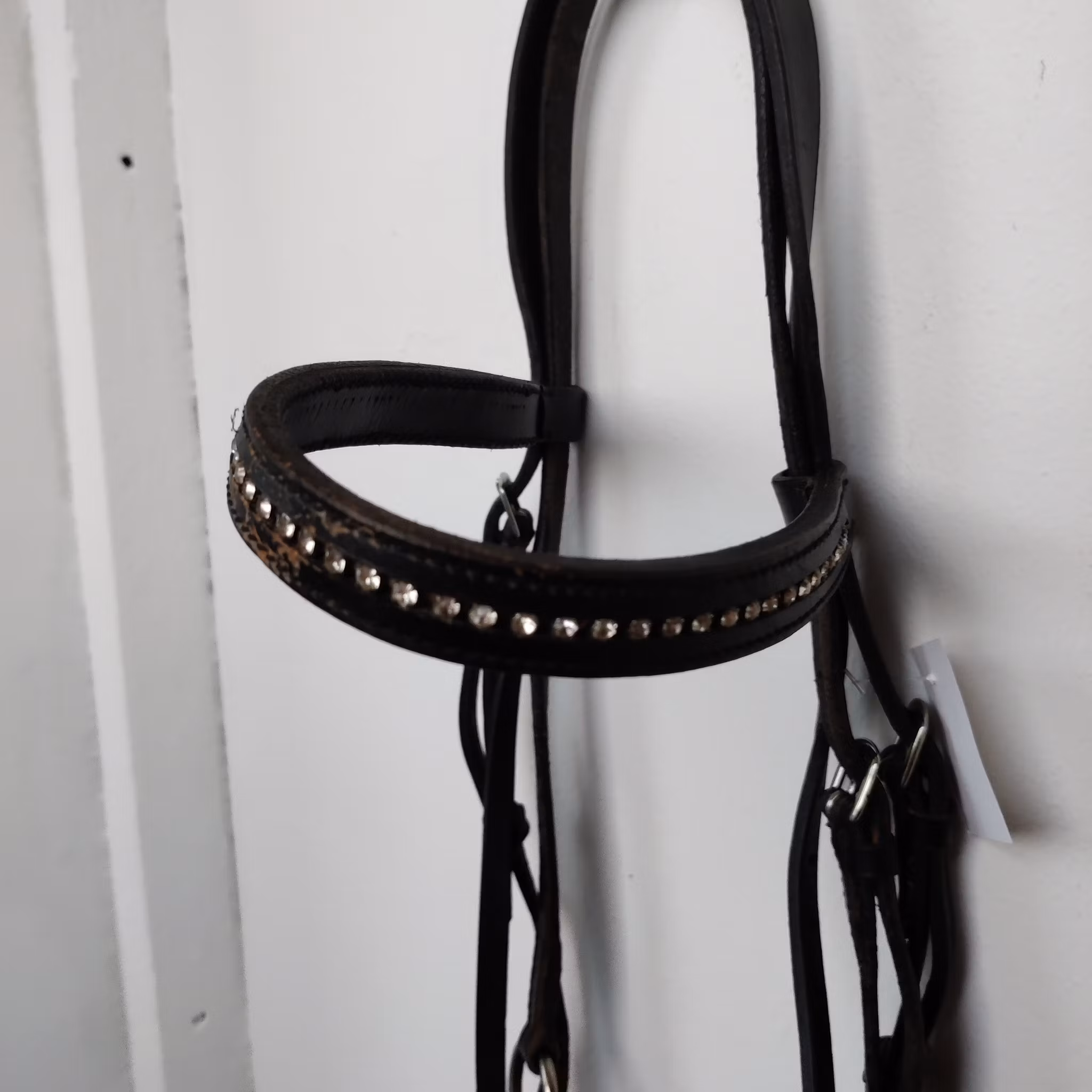 Svart träns med bling FULL