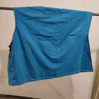 Blått ländtäcke COB