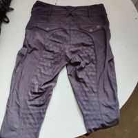 Gråbruna ridtights med helgrip Maya Delores LARGE