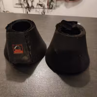 Svarta mjuka boots Showmaster LARGE