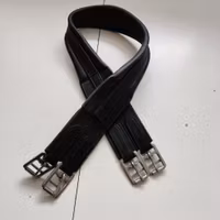 Svart sadelgjord  100 cm