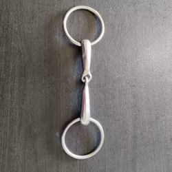 Ihåligt ledat tränsbett 12.5 cm