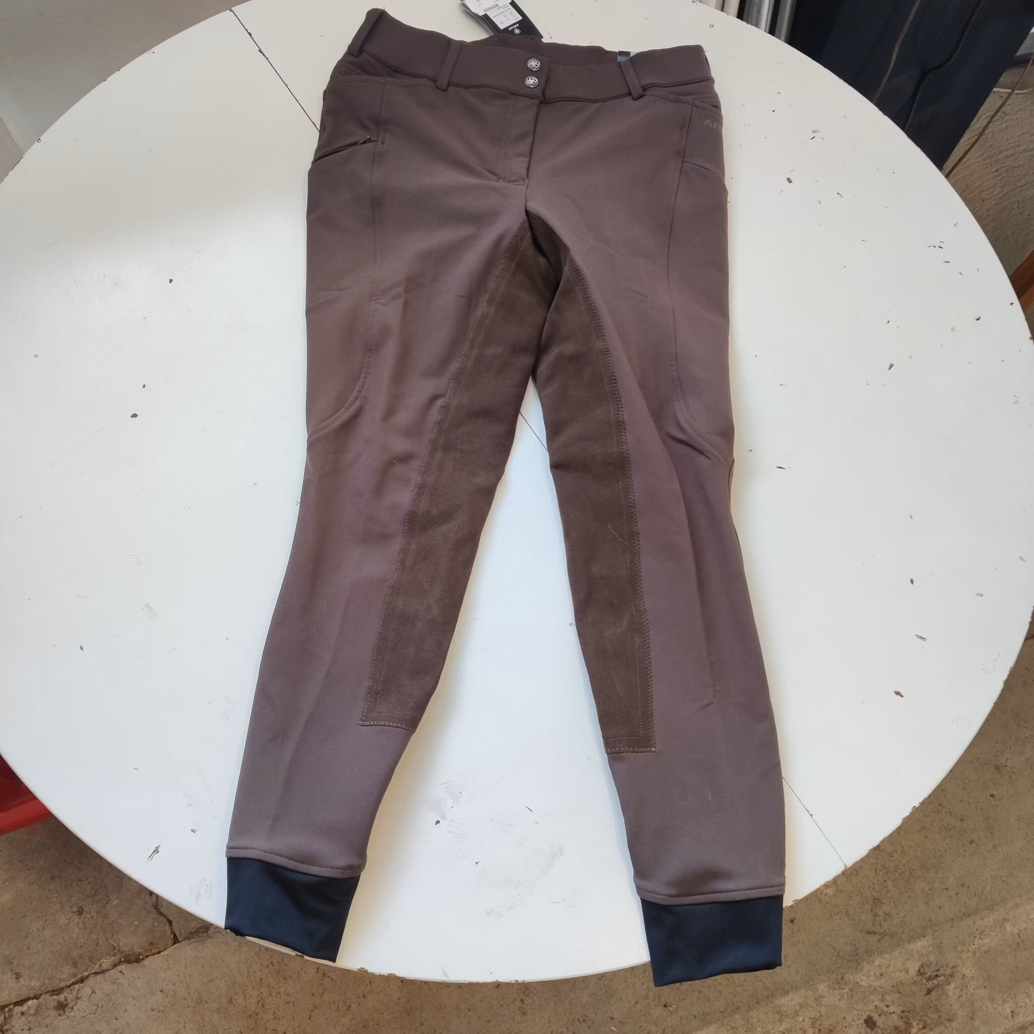 Bruna helskodda ridbyxor Ariat Pro Prelude Tradition strl 30 L