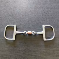 Tredelat d-ringsbett med kopparrulle 13.5 cm
