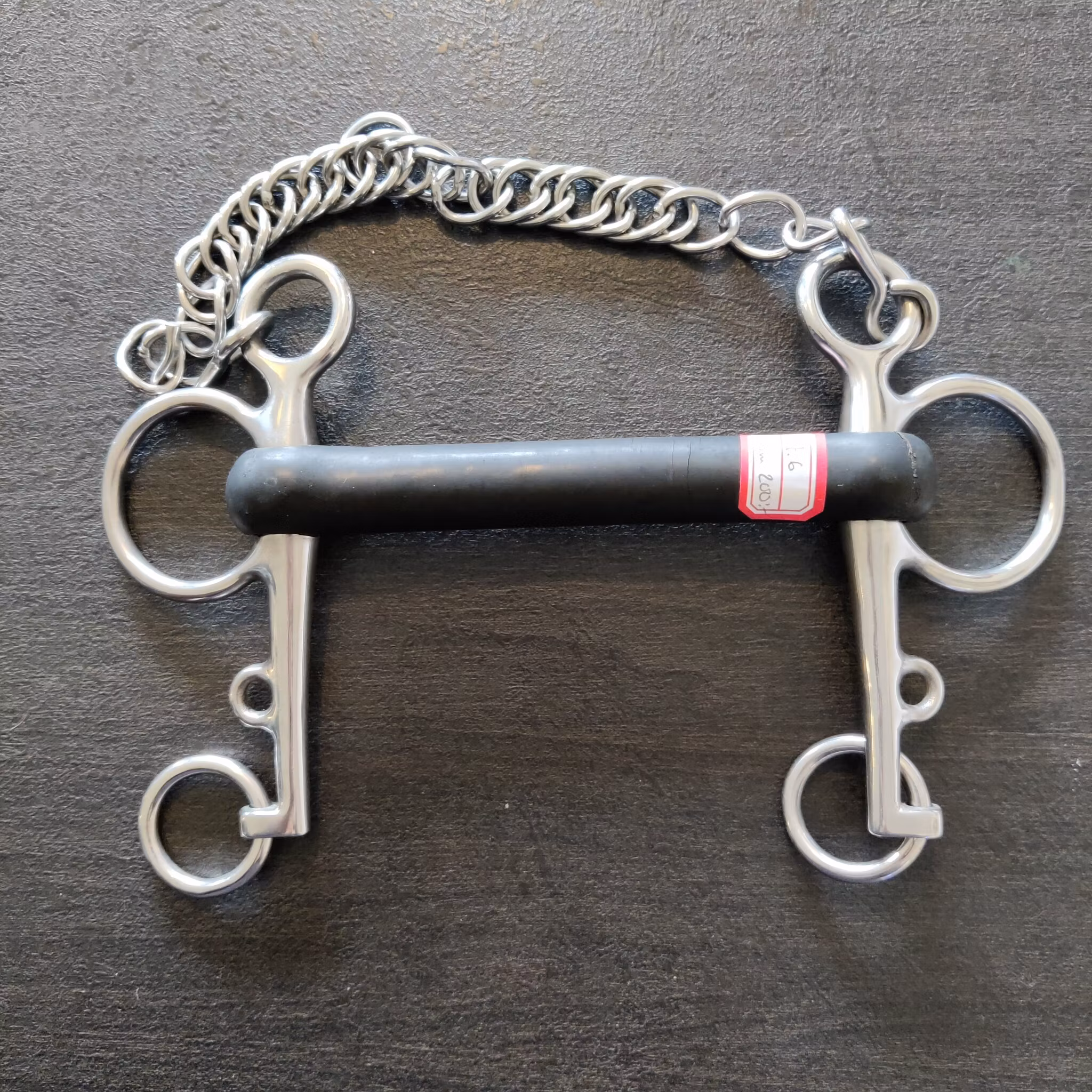 Rakt gummipelham 12.5 cm