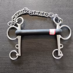 Rakt gummipelham 12.5 cm