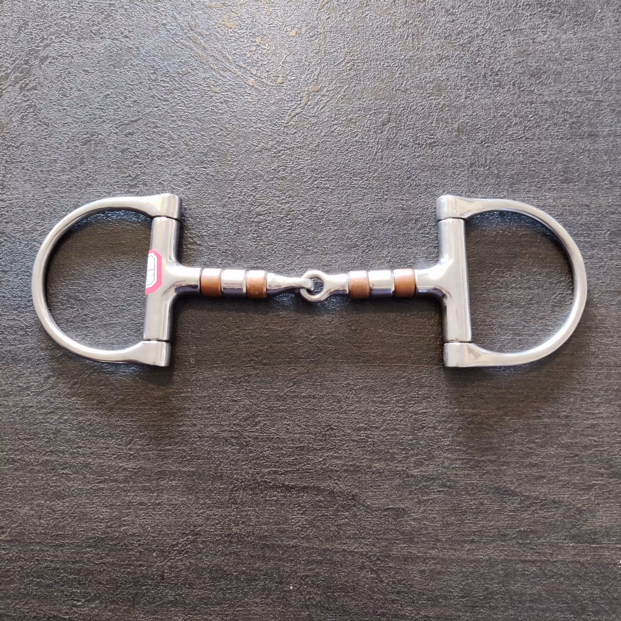D-ringsbett med kopparrullar 11.5 cm