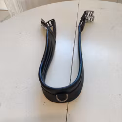 Svart sadelgjord 110 cm