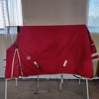 Rött regntäcke Thermomaster 155 cm 0 g