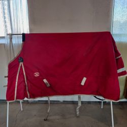 Rött regntäcke Thermomaster 155 cm 0 g