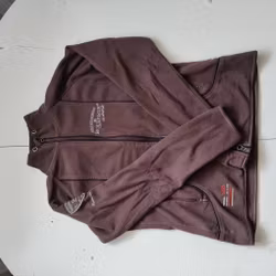 Tunn brun fleecejacka Equipage SMALL