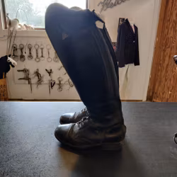 Läderridstövlar med resår strl 37 Mountain Horse
