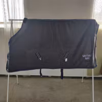 Grått fleecetäcke 145 cm Copperfield