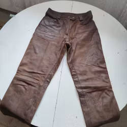 Bruna skinnbyxor western sorlek dam 42 Stirling