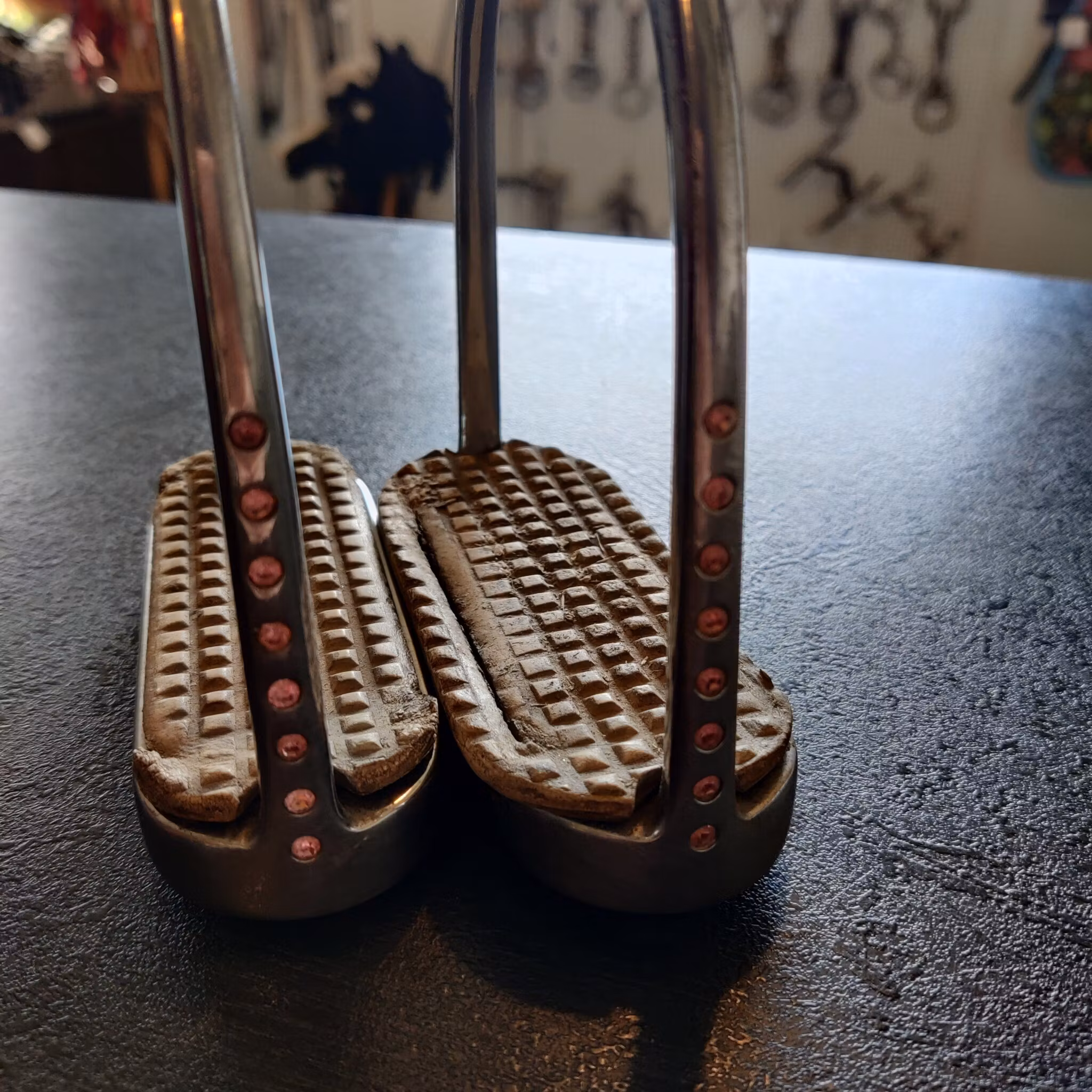 Stigbyglar med rosa bling 11 cm