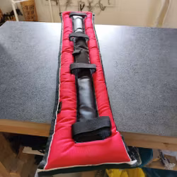 Röd däckelpadd 80 cm Wahlsten
