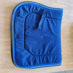 Blått schabrak Exclusive horse wear FULL