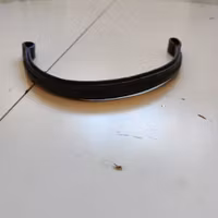 Svart pannband 40 cm FULL