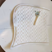Vitt dressyrschabrak  COB