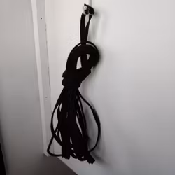 Svarta tömkörningstömmar  ca 16 meter