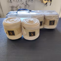 4 st beige fleecelindor BR