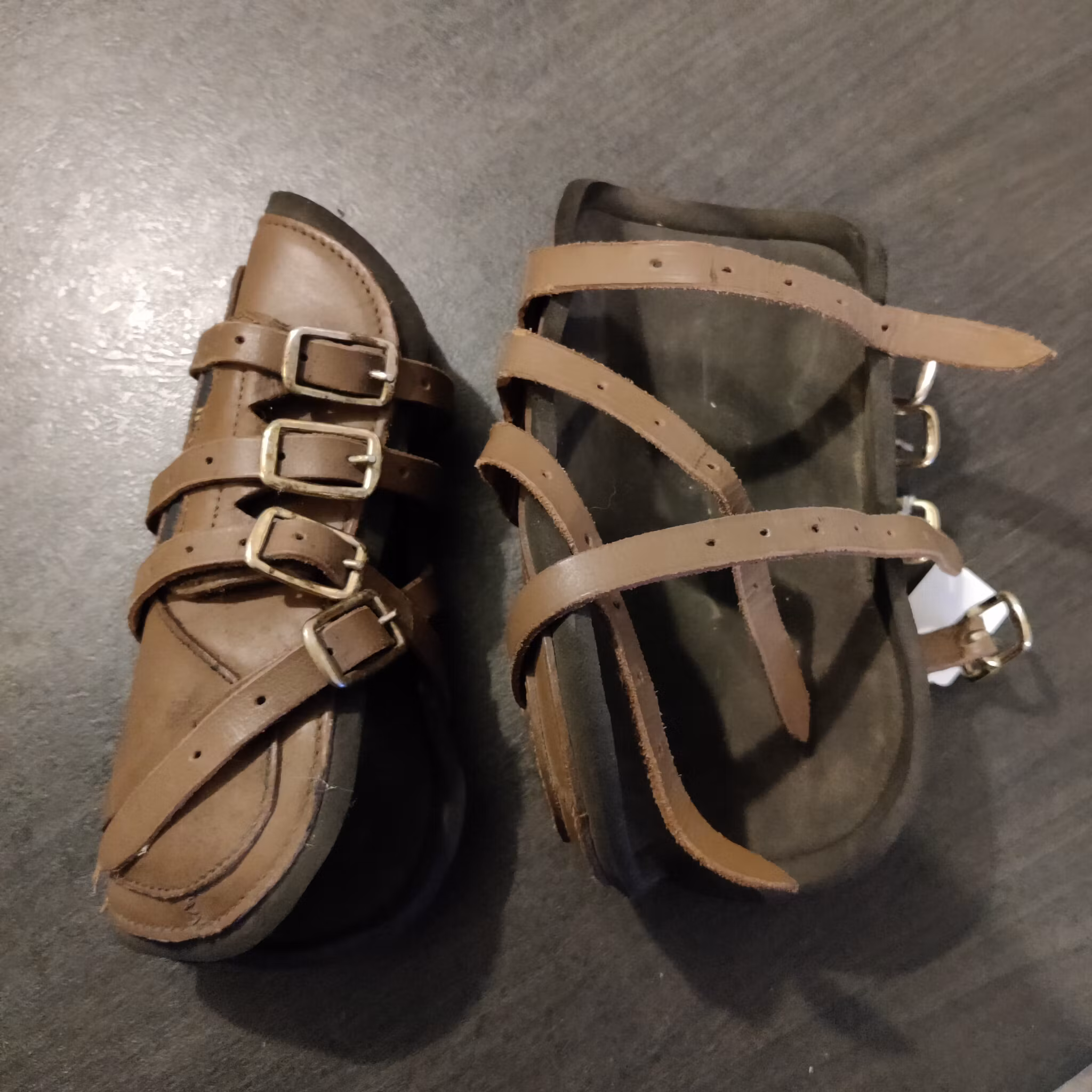 Bruna senskydd läder  COB