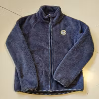 Blågrå fleecejacka 146/152 CRW